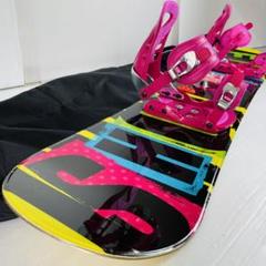 美品 TWO B ONE 154cm スノーボード バインディング レディース