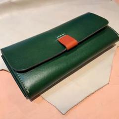 イタリアンレザー 本革 レザー 長財布 メンズ レディース ハンドメイド