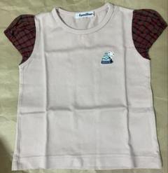 ファミリア familiar パフスリーブ 半袖シャツ Tシャツ