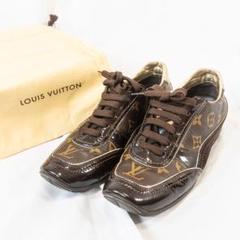 ☆極美品☆ LOUIS VUITTON スニーカー　モノグラム　エナメル　pvc ☆極美品☆ LOUIS VUITTON スニーカー モノグラム エナメル pvc