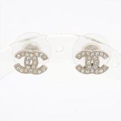 【良品】 シャネル ピアス ココマーク シルバー 片方豆あり 正規品 超歓迎 シャネル 良品】 ピアス 正規品 片方豆あり シルバー