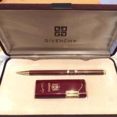 GIVENCHY ジバンシィ ライター ポールペン セット 非売品 ノベルティ GIVENCHY ジバンシィ ライター ポールペン セット 非売品