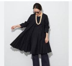 plage Diagonal チュニック ブラック フリーサイズ plage（プラージュ）の「Diagonal チュニック（シャツ/ブラウス