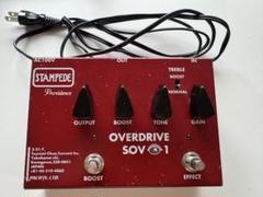 Providence OVERDRIVE SOV-1 ギターエフェクター Providence STAMPEDE OVERDRIVE SOV-1」 エフェクターレビュー