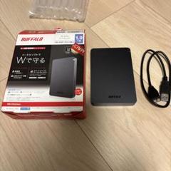 BUFFALO ポータブル外付けハードディスク