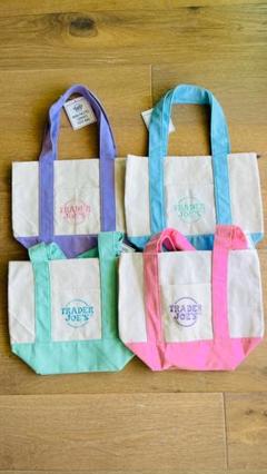 Trader Joe’s トレーダージョーズ　ミニトート　全8色セット❗️ TRADER JOE'S トレーダージョーズ MINI TOTE ミニトート エコ