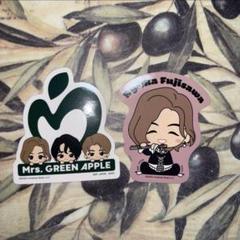 新品】Mrs. GREEN APPLE 一番くじ クリアファイル＆ステッカーの