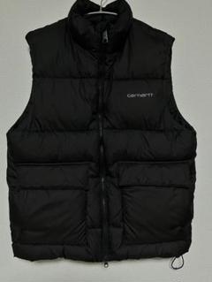 Carhartt 黒 Mサイズ ダウンベスト Carhartt ブラック リラックスフィット ダウンベスト M