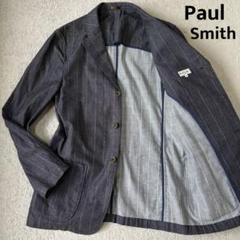 匿名発送　美品　ポールスミス　マルチストライプ ヴィンテージ加工デニムジャケット Paul Smith ONLINE SHOP｜ポール・スミス