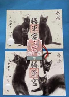 ●駒込　妙義神社　7月御朱印入り　猫づくし　御朱印帳　大判 ○駒込 妙義神社 7月御朱印入り 猫づくし 御朱印帳 大判 - メルカリ