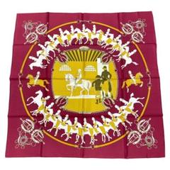 HERMES/エルメス カレ90 乗馬学校 シルク スカーフ f_039 HERMES/エルメス カレ90 乗馬学校 シルク スカーフ f_039 - メルカリ