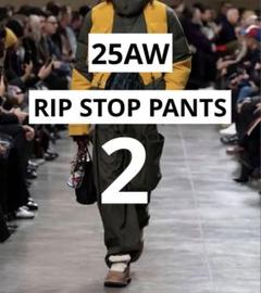 入手困難sacai Rip Stop Pants カーキ 2