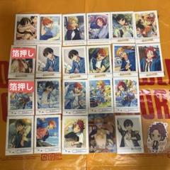 あんスタ　Trickstarセット　箔押しぱしゃこれ　spクリアカード　缶バッジ あんスタ Trickstarセット 箔押しぱしゃこれ spクリアカード 缶