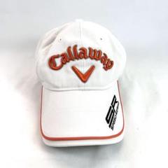 キャロウェイCallaway メンズ　バイザー　フリーサイズ　オレンジ