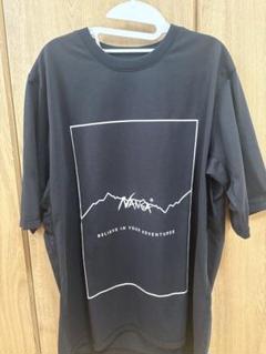 NANGA ドライミックス フレームロゴTシャツ