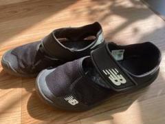 New Balance ブラック サンダル　19.5cm