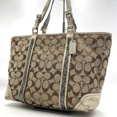 【 新品未使用 】COACH トートバッグ 1円○未使用級○漢の逸品○COACH○コーチ○トートバッグ
