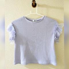 BREEZE フリル袖 Tシャツ 120サイズ 薄紫