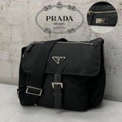 プラダ ショルダーバック PRADA ヴェラ スポーツ レザー BT8994 黒のサムネイル