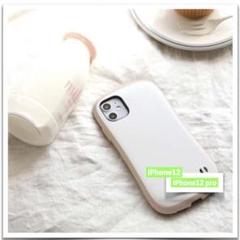 特価 iPhone12/12proスマホケース 適度な厚み ホワイト色