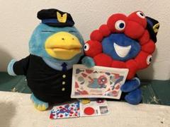 大阪関西万博限定】イコちゃんミャクミャク駅員さんぬいぐるみ