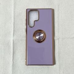 Galaxy S22 Ultra用ケース リング付き