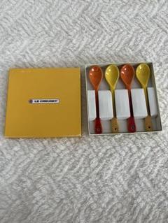 【新品】ルクルーゼ フードピック & チャイニーズ スプーンセット カトラリー 新品】ルクルーゼ フードピック & チャイニーズ スプーンセット
