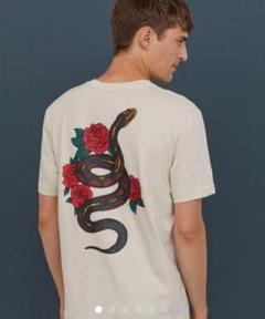 【オンライン完売品】エイチアンドエム ROSE SNAKE M 薔薇