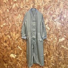 DRESSLAVE スプリングコート ブルゾン ロング丈 薄手 カーキ DRESSLAVE スプリングコート ブルゾン ロング丈 薄手 カーキ