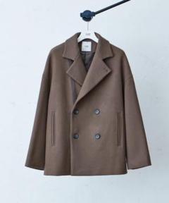 美品　クラネ　21/AW Short Double Coat カシミヤ混　黒 美品クラネ21/AW Short Double Coat カシミヤ混黒