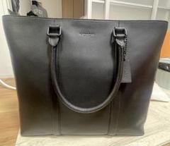 ベンツとCOACHコラボ黒のレザートートバッグ ✨美品✨希少✨COACH コーチメルセデスベンツコラボトートバッグ