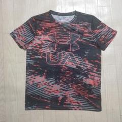 アンダーアーマー　UA コンプレッション　半袖　カットソー　総柄