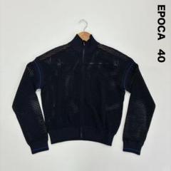 ゆうメル発送☆超美品☆19SS☆EPOCA エポカ 金ジップ ブルゾン