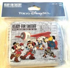 ステッカー10枚缶付き　ドリーム•テイク•フライト 東京ディズニーシー　ミッキー