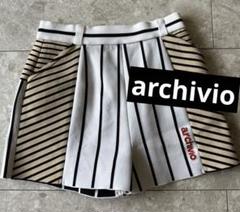 archivio　レディース　ストレッチ生地　ゴルフショートパンツ　ハーフパンツ