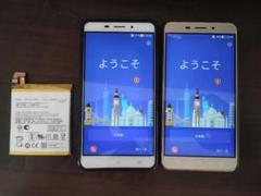 ASUS ZenFone3 Laser 2台＋未使用バッテリー