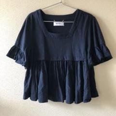 muveil ギャザーフレアトップス