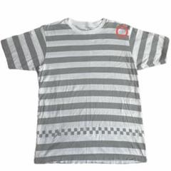 uniform experiment Tシャツ　ボーダーグレーのサムネイル