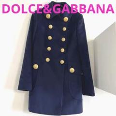 DOLCE&GABBANA ネイビーコート 40 DOLCE&GABBANA ネイビーコート 40 - メルカリ