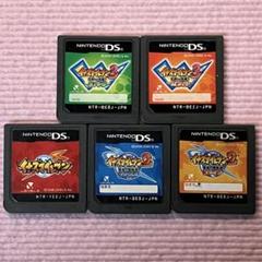 ニンテンドーDSソフト　イナズマイレブン5点セット
