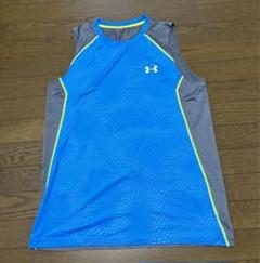 UNDER ARMOUR タンクトップ XL 水色/グレー