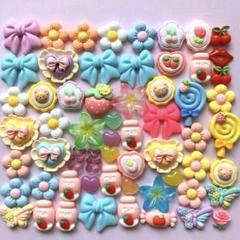 訳あり⭐︎B品♡パステルカラー♡イエロー♡ピンク♡水色など!リボン、薔薇、蝶、花④