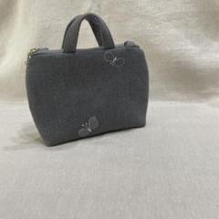 ふっくらバッグ型ポーチ10 ミナペルホネン　ハンドメイド し**様 ふっくらバッグ型ポーチ10 ミナペルホネン ハンドメイド