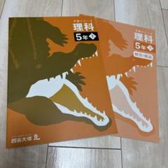 四谷大塚 受験シリーズ5年上下 国算理社 1年分セット 2021年度使用 四谷大塚5年 予習シリーズ 算数演習問題集 上下セット 中古