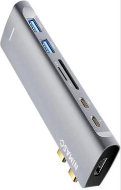 ハブ MacBook Pro/Air 専用 USB HDMI 変換アダプタ 軽量