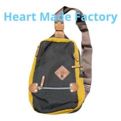 Heart Made Factory ボディバッグ コーデュラポリ イエロー
