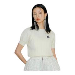 BIBIY. 半袖ニット 黒 新品未使用】Bibiy 半袖サマーニット ブラック｜Yahoo!フリマ