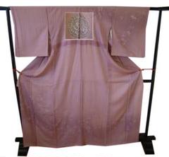正絹紗袷（二重紗）訪問着レンタルフルセット「草花