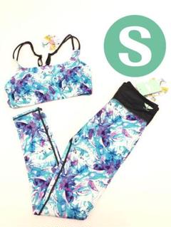 SPOUT スポーツブラ & レギンス Sセット ヨガウェア