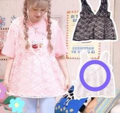 しまむら とくちゃん tokuchan チュニック キャミソール 白 L